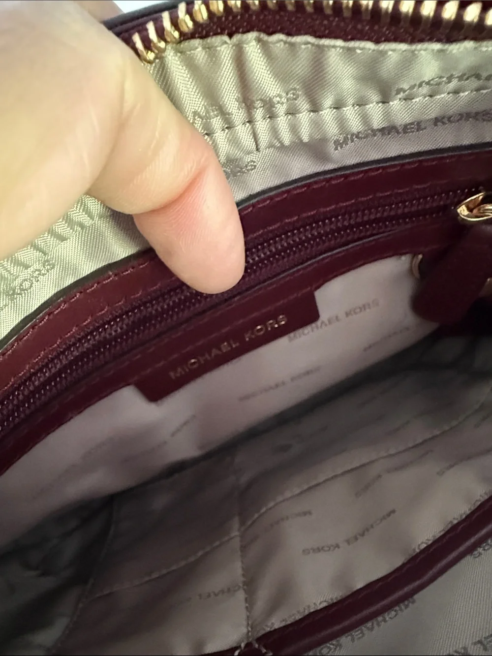 Michael Kors compact leather
